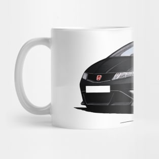 Honda Civic Type-R (FN2) Black Mug